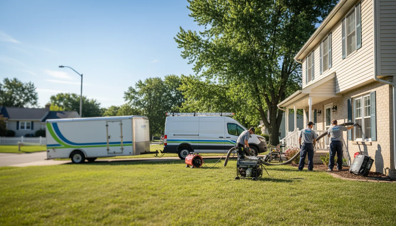 Flooded Basement Restoration And Cleanup With Repair in Annawan, IL near me